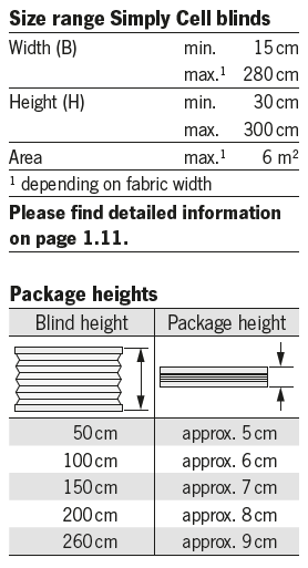 F1 freehanging size and height