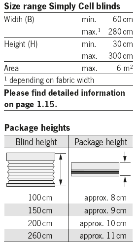 FE size and height