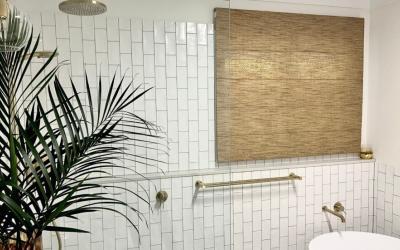 Urban Natural Weave Blinds Surprise Clients of a Hamilton Inspired Interior