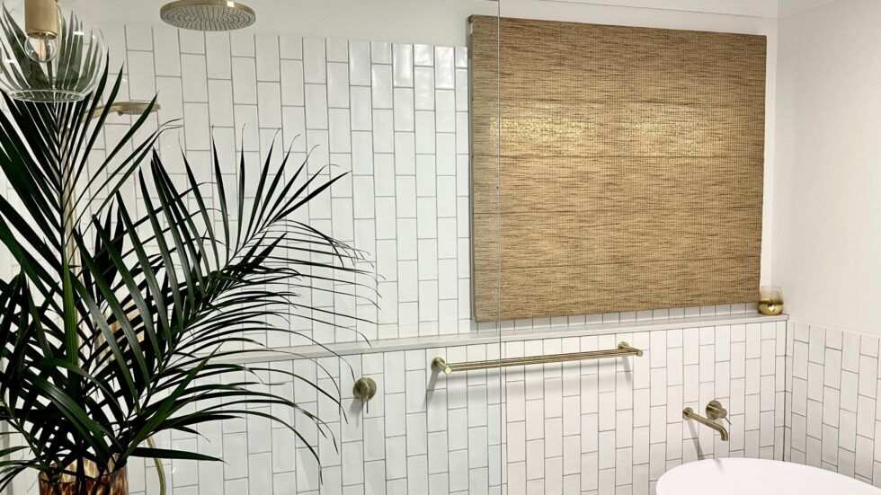 Urban Natural Weave Blinds Surprise Clients of a Hamilton Inspired Interior