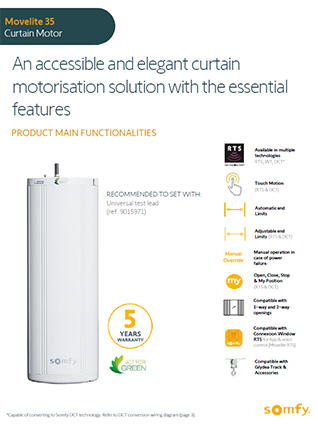 Movelite 35 datasheet