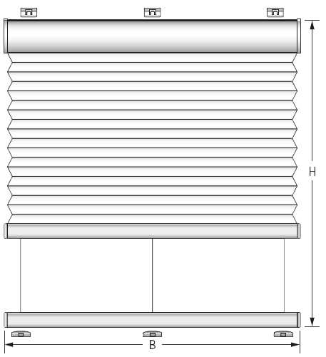 PLE 12 skylight blind diagram