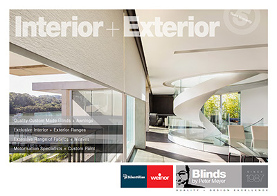 Blinds by Peter Meyer complete brochure