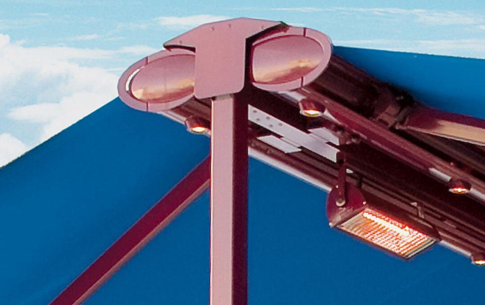 Tempura Patio Heater Blinds by Peter Meyer