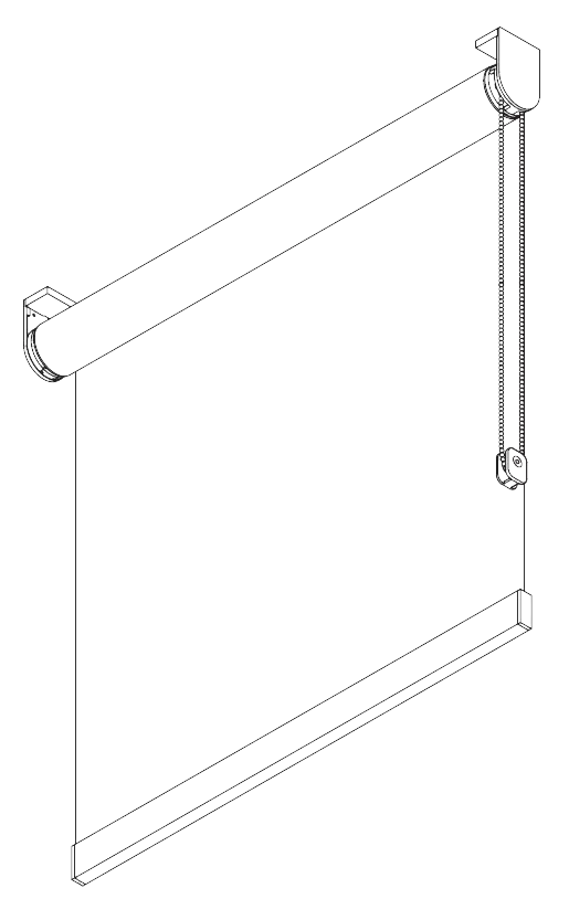 chain operated roller blind diagram chain operated roller blind diagram