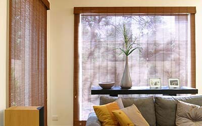 Chinois Bamboo woven blinds