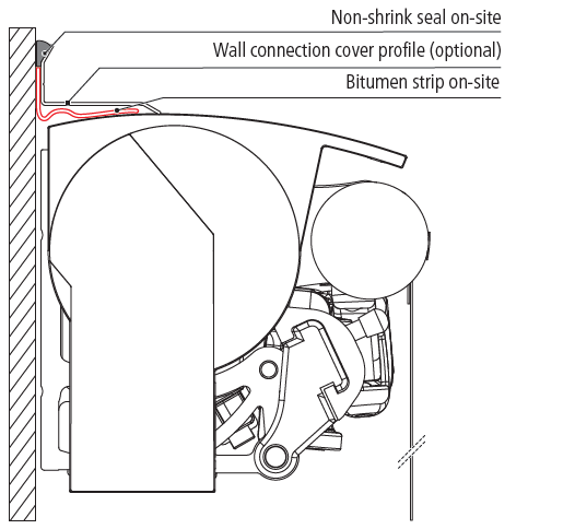 diagram with roof and top profile diagram with roof and top profile