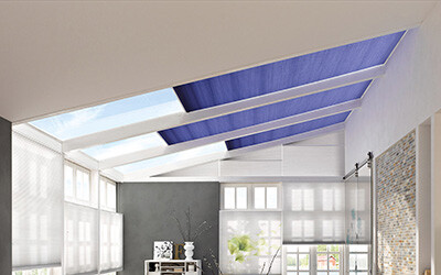 honeycomb skylight blinds