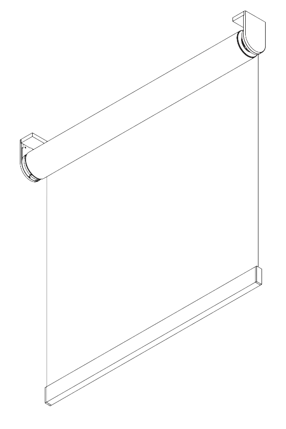 motorised roller blind diagram motorised roller blind diagram