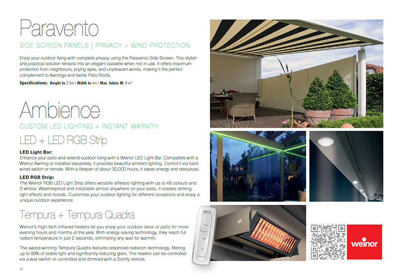 paravento side panels