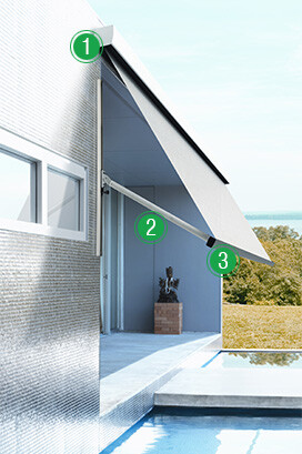 pivot-arm-awning-features features of pivot arm awnings