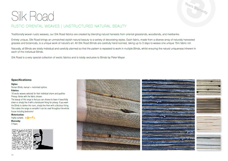 Blinds by Peter Meyer brochure download