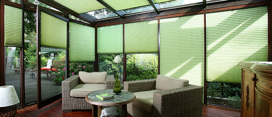 New Energy-Saving Cellular Blinds and Interior Pleated Blinds