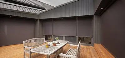 T2000 cable guide exterior roller blind