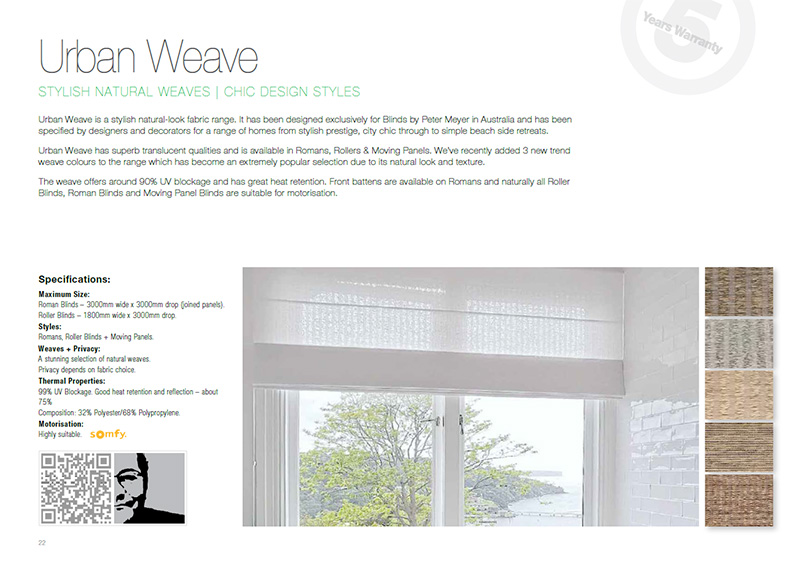 Blinds by Peter Meyer brochure download