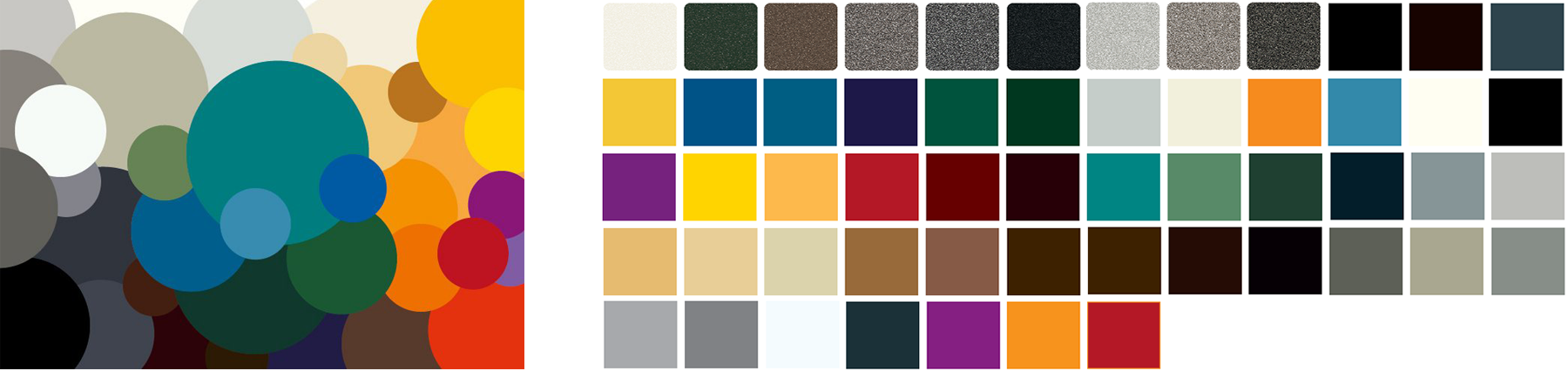 weinor frame colours
