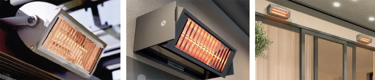 weinor instant heat patio heaters
