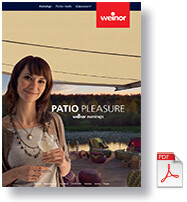 Weinor patio pleasure brochure
