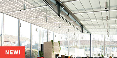 Wintergarden skylight blinds